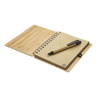 Bamboo Notebook and Pen