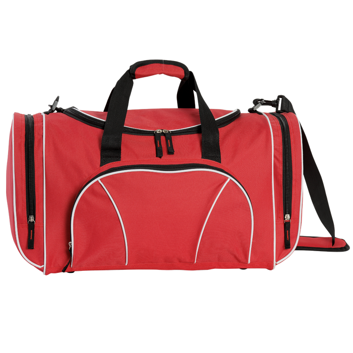 BB0137 - Sports Bag with White Piping | Sports Bags | Vivo Visual Voice