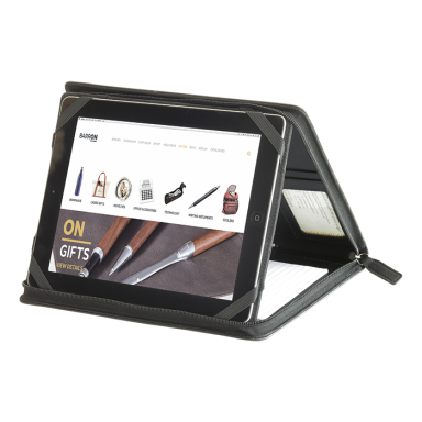Soft Touch A5 Zippered Tablet Holder