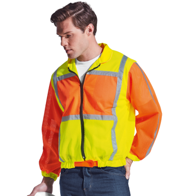 Contract Long Sleeve Reflective Vest