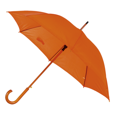 Classic Umbrella with Wooden Shaft and Handle