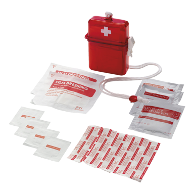 Waterproof First Aid Kit in Plastic Case