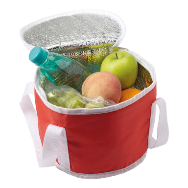 Round Cooler with Carry Handles