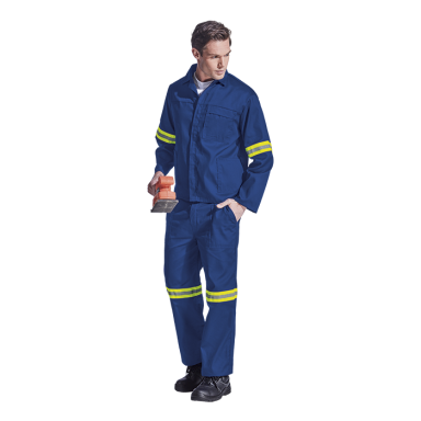 Contract Poly Cotton Conti Suit with Reflective Tape