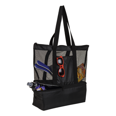 Tote Bag With Cooler Compartment