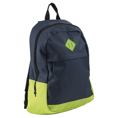 600D Backpack With Zippered Front Pocket