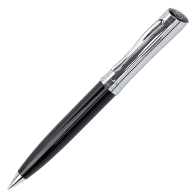 Charles Dickens Ballpoint Pen With Chrome Trims
